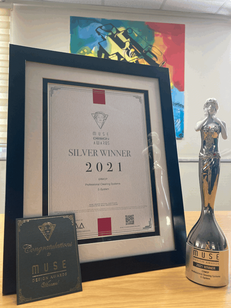 Ermop Muse Design Award Silver Winner !