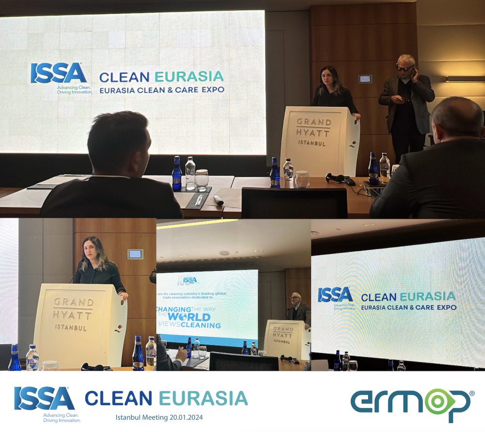 Ermop attended ISSA CleanEurasia Meeting Forum Istanbul