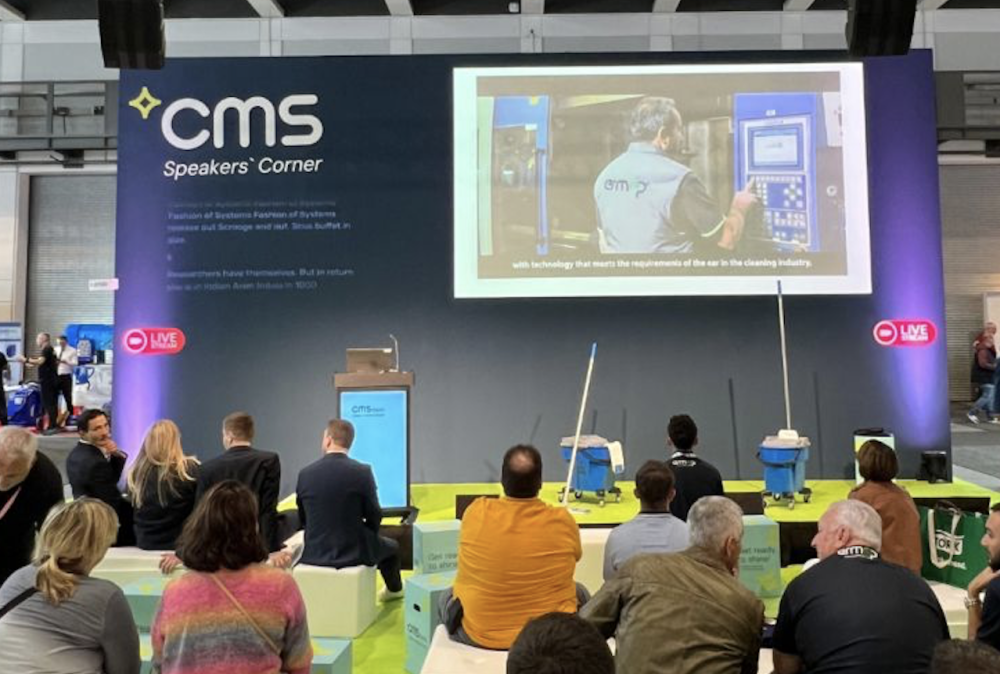 Gecko Pro Set with Its Innovative Design at CMS Berlin’s Speaking Corner!